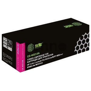 Картридж лазерный Cactus CS-W2213A пурпурный (1250стр.) для HP M255/MFP M282/M283