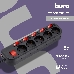 Сетевой фильтр Buro 500SH-3-SW-B 3м (5 розеток) черный (коробка), фото 1