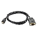 Кабель-переходник VCOM CG596-1.8M HDMI --> VGA_M/M 1,8м, фото 4