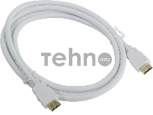 Кабель HDMI 19M/M ver 2.0, 1.8М, белый  Aopen <ACG711W-1.8M>     