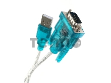 Кабель AM/Com port 9pin 1.2м  Aopen/Qust адаптер USB -> RS232, DE9P (добавляет в систему новый COM порт), ACU804