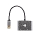 Кабель-переходник USB 3.0 (Am) --> HDMI(f)+VGA(f), Aluminum Shell, VCOM <CU322M>, фото 3