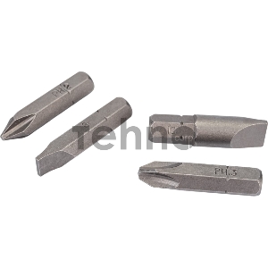 Биты для ударной отвертки 4 шт 36 мм, KRAFTOOL