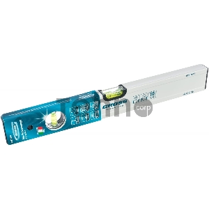 Уровень алюминиевый, 400 мм фрезерованный, 2 глазка, магнитный GROSS 33670