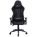 Кресло игровое Cactus CS-CHR-0099BL черный сиденье черный эко.кожа с подголов. крестовина металл пластик черный, фото 2