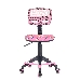 Кресло детское Бюрократ CH-299-F/PK/FLIPFLOP_P спинка сетка розовый сланцы колеса розовый, фото 2