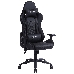 Кресло игровое Cactus CS-CHR-0099BL черный сиденье черный эко.кожа с подголов. крестовина металл пластик черный, фото 3