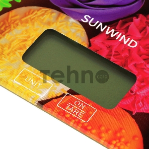 Весы кухонные электронные SunWind SWS102 макс.вес: 5кг рисунок/кекс