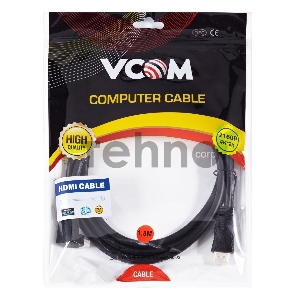 Кабель VCOM CG523-1.8M HDMI<=>HDMI-угловой коннектор 90град 1.8м, 2.0V