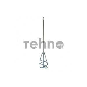 Миксер для песчано-гравийных смесей, 80 х 450 мм, оцинкованный, хвостовик SDS Plus// Denzel