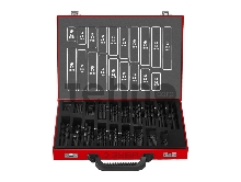 Набор сверл по металлу, ЗУБР МАСТЕР 170шт(1-10мм), сталь Р4М2, класс В, мет.бокс