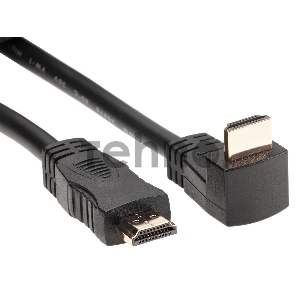 Кабель VCOM CG523-1.8M HDMI<=>HDMI-угловой коннектор 90град 1.8м, 2.0V