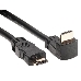 Кабель VCOM CG523-1.8M HDMI<=>HDMI-угловой коннектор 90град 1.8м, 2.0V, фото 4