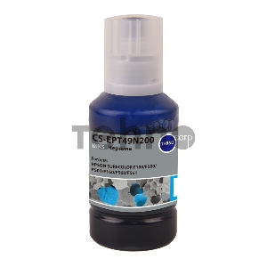 Чернила Cactus CS-EPT49N200 голубой140мл для Epson SureColor SC-F100/F500
