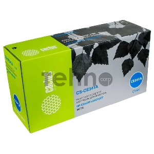 Тонер Картридж Cactus CS-CE341A голубой для HP Color LaserJet M775 (16000стр.)