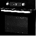 Духовой шкаф Электрический Weissgauff EOM 691 PDBS черный, встраиваемый, фото 3