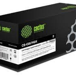 Картридж лазерный Cactus CS-C057HBK черный (10000стр.) для Canon LBP228x/LBP226dw/LBP223dw/MF449x/MF446x/MF445dw