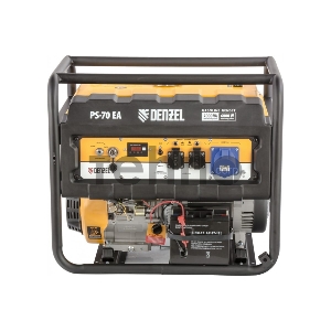 Генератор бензиновый DENZEL PS 70 EA, 7,0 кВт, 230В, 25л 946894
