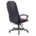 Кресло игровое Бюрократ VIKING-9/BL+RED черный/красный искусст.кожа/ткань, фото 4
