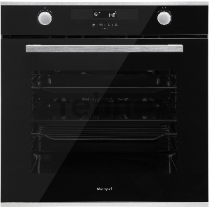 Духовой шкаф Электрический Weissgauff EOM 731 PDBX черный/нержавеющая сталь, встраиваемый