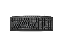 Клавиатура CBR KB 301M Black USB, Клавиатура 107+9 доп. кл.