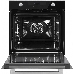 Духовой шкаф Электрический Weissgauff EOM 731 PDBX черный/нержавеющая сталь, встраиваемый, фото 2