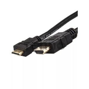 Кабель HDMI-19M --- MiniHDMI-19M ver 2.0+3D/Ethernet,1m Telecom <TCG205-1M> Кабель HDMI-19M --- MiniHDMI-19M ver 2.0+3D/Ethernet,1m Telecom <TCG205-1M>
