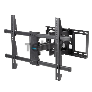 Кронштейн для телевизора Kromax GALACTIC-57 черный 32-75 макс.60кг настенный поворотно-выдвижной и наклонный