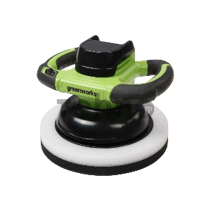 Полировальная машина аккумуляторная GreenWorks G24BU10, 24 В, без АКБ и ЗУ (3502107)