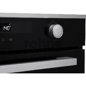 Духовой шкаф Электрический Weissgauff EOM 731 PDBX черный/нержавеющая сталь, встраиваемый