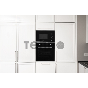 Духовой шкаф Электрический Weissgauff EOM 731 PDBX черный/нержавеющая сталь, встраиваемый