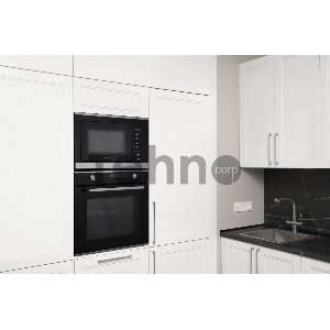 Духовой шкаф Электрический Weissgauff EOM 731 PDBX черный/нержавеющая сталь, встраиваемый