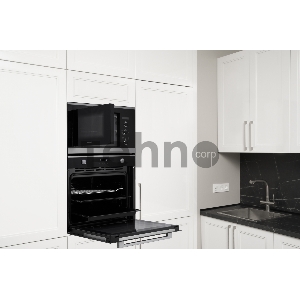 Духовой шкаф Электрический Weissgauff EOM 731 PDBX черный/нержавеющая сталь, встраиваемый