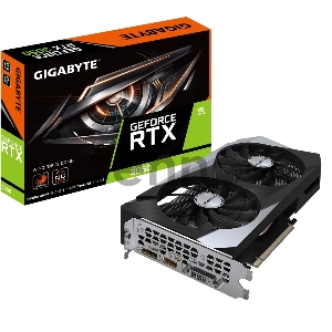 Видеокарта Gigabyte GeForce RTX 3050 WINDFORCE OC 8GB GDDR6 128bit HDMI DP DVI-D (310691)