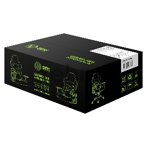 Кресло игровое Cactus CS-CHR-0112BL черный сиденье черный эко.кожа с подголов. крестовина металл пластик черный