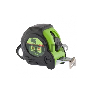 Рулетка Графит, обрезиненный корпус, амортизатор, 5 м х 25 мм// Сибртех