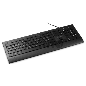 Клавиатура Оклик 155M черный USB slim