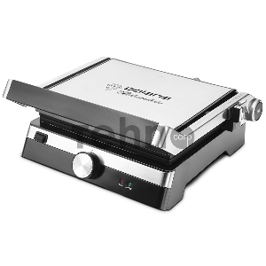 Гриль-пресс Polaris PGP 1902 электрич., серебристый Гриль-пресс Polaris PGP 1902 электрич., серебристый