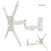 Кронштейн Kromax ATLANTIS-15 white, Наклонно-поворотный, 22"-65", VESA до 400x400, до 40кг, фото 3