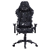 Кресло игровое Cactus CS-CHR-030BLS черный/серебристый сиденье черный/серебристый эко.кожа с подголов. крестовина металл пластик черный, фото 2