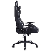 Кресло игровое Cactus CS-CHR-030BLS черный/серебристый сиденье черный/серебристый эко.кожа с подголов. крестовина металл пластик черный, фото 3