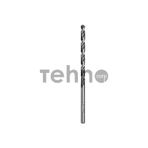 Удлиненное сверло по металлу ПРОФ-А 5,0х132мм Зубр, сталь Р6М5, класс А 29624-5