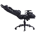 Кресло игровое Cactus CS-CHR-030BLS черный/серебристый сиденье черный/серебристый эко.кожа с подголов. крестовина металл пластик черный, фото 5