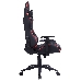 Кресло игровое Cactus CS-CHR-030BLR черный/красный сиденье черный/красный эко.кожа с подголов. крестовина металл пластик черный, фото 3