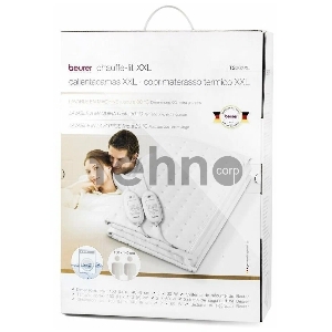 Электрическая простыня Beurer TS26 XXL 60Вт белый (317.16)