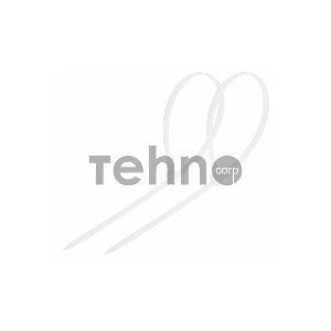 Стяжкa нейлоновая Rexant (07-0250-5) 5.0 х 250 мм 100 шт белый