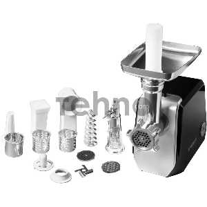 Мясорубка Hyundai HY-MG4422 1200Вт черный/серебристый