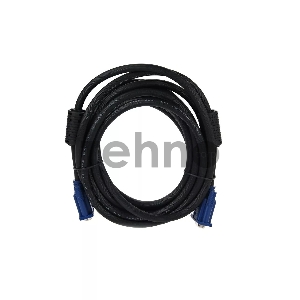 Кабель VCOM VVG6460-5MO удлинительный Монитор-SVGA card (15M-15F) 5m, 2 фильтра