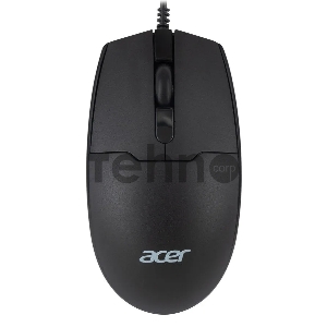 Мышь Acer OMW126 черный оптическая (1000dpi) USB (3but)