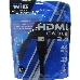 Кабель HDMI [C-HM-HM-7.5M] Wize, 7.5 м, v.2.0, 19M/19M, позол.разъемы, экран, черный, пакет, фото 2